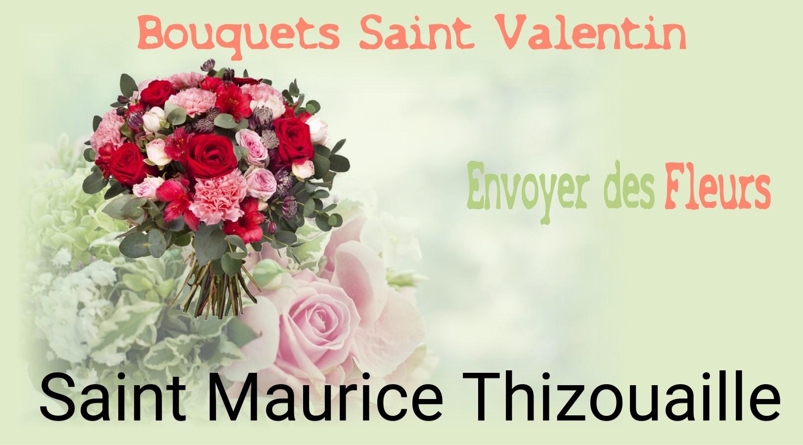 Roses de Saint-Valentin livrées à Saint-Maurice-Thizouaille